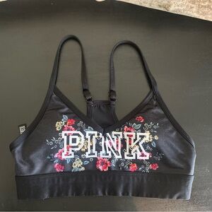 Pink Sports Bra